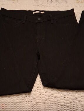 Levi's Women's Jet Black Super Skinny Jeans